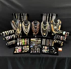 220 pc Antique Vintage Estate Costume Jewelry Some Signed. Lot 855