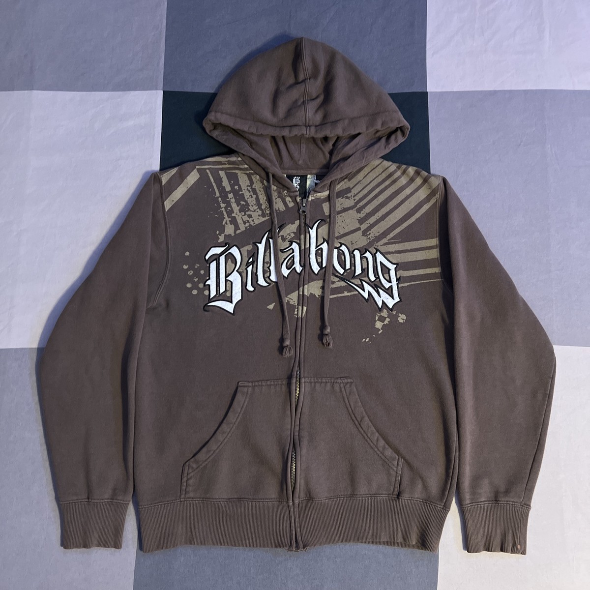 【BAON】[unisex] Homgo Punching Over Hood Knit Zip-up YUNZSXJY Womens Men Zip Up Grunge Hoodie Cross Print Jacket