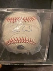 Barry Bonds Autographed/Signed Baseball with hologram 25 and COA