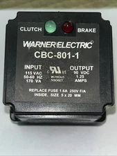 Warner Electric Clutch brake CNC-801-1