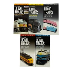 Lot Of 5 Greenberg's Guide To Lionel Trains Pocket Price Guides 07 12 14 15 17
