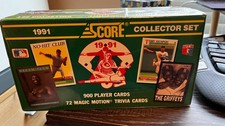 1991 SCORE MLB Baseball 900 Cards Complete Collector Set Factory Sealed 72 magic
