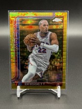 2025-26 Topps Chrome Oshae Brissett Gold Pulsar Refractor /50 -76ers