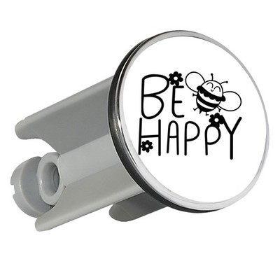 Waschbeckenstöpsel Be Happy Biene Geschenkidee Be Happy Geschenk Präsent Mitbrin