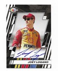 JOEY LOGANO AUTOGRAPHED 2023 PANINI NASCAR 75TH ANNIVERSARY SIGNATURES CARD + 2 — photo 1