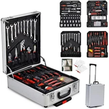 UBesGoo Hand Tool Set, Household Repair Tool Kit, Mechanics Tool Kit, with