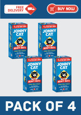 Jonny Cat Heavy Duty Jumbo Litter Box Drawstring Liners - 5 Ct  Pack of 4 