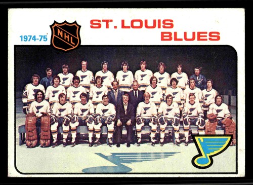 1975-76 Topps #96 St. Louis Blues - (MARKED)
