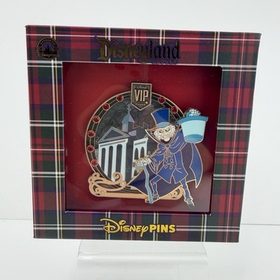 Disneyland 2025 VIP Tours Haunted Mansion Hatbox Ghost Pin / Limited Edition