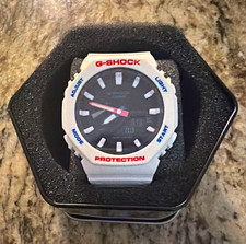 G-SHOCK GA-2100 White Octagon Analog-Digital Quartz Resin Watch 200m