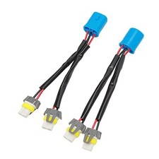 9007 Male to 9005/9006 Female Headlights Wiring Harness Connector 2Pcs