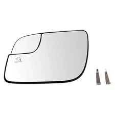 TRQ MGA42886 Side View Mirror Glass For Ford Explorer 2016-2019 LH BB5Z17K707AA