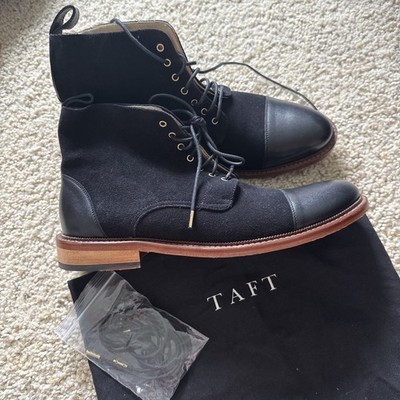 Taft Troy Boot In Black Size EU 43 Men s Lace Up Dress Boot Pre-Owned