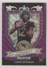 2021 Panini Prizm Draft Picks Crusade Purple Wave Prizm Jamie Newman #174 00jz