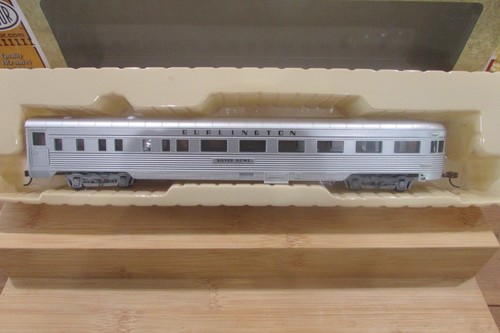 Escala HO Con-Cor 85' Reg. Observación RTR Corrugates Sides Burlington Lote #5296 | Zustand: Used