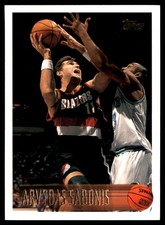 Arvydas Sabonis 1996-97 Topps #38 Trail Blazers NBA READ FREE SHIP AutographDen