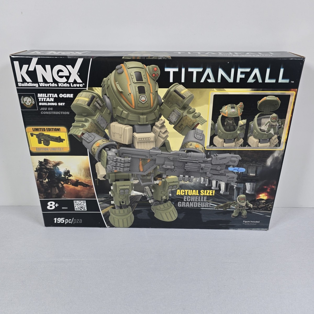 K'NEX Titanfall Militia Ogre TITAN Building Set 69504 for sale