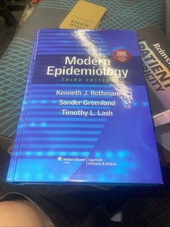 Modern Epidemiology Third Edition Hardcover Textbook Public Health