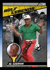Rodney Dangerfield Caddyshack Al Czervik Golf Legends Custom Trading Card