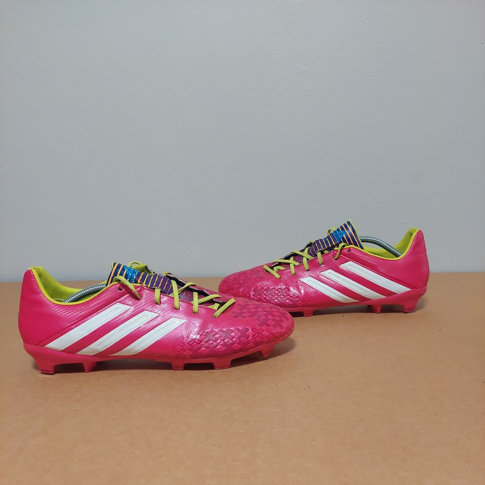 Adidas Predator Absolado LZ TRX FG  Men's Pink Football Cleats F32559 SIZE 13