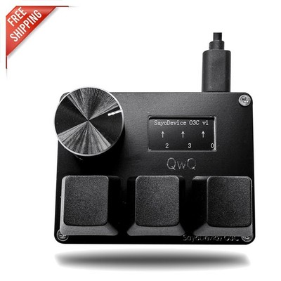 SayoDevice O3C OSU Gaming Keypad with Ambidextrous Design and Quick Shortcuts