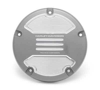 Harley-Davidson Adversary Derby Deckel Graphit - Silber - 25701175