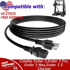 3D Printer Power Cord For Creality Ender 3,Ender 3 Pro,Ender 3 Max,Ender 3 S