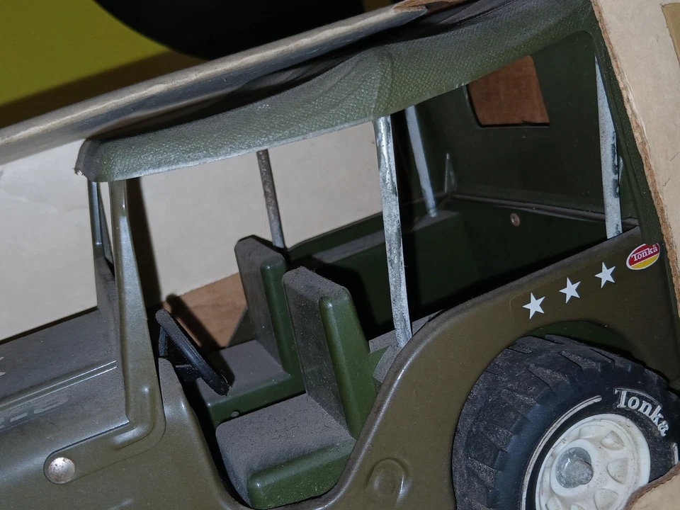 TONKA Military Jeep NO.2205 Vintage Memorabilia Modellismo - Immagine 3 di 4