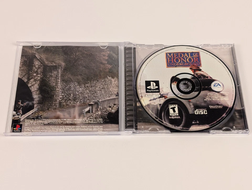 Medal of Honor: Underground (PlayStation 1, 2000) PS1➡️CIB Complete - Tested 🎮 - Image 3 of 4