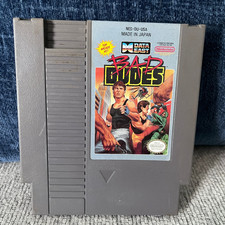 Bad Dudes (Nintendo Entertainment System, 1990) Tested and Working!