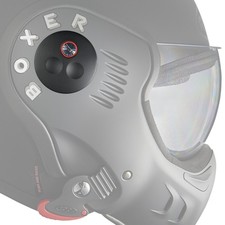 Roof Boxer Schrauben V8 zur Befestigung Kinnschutz Naben schwarz matt Boxerhelm V8