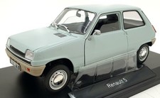Norev 1/18 Scale Diecast 185380 - Renault 5 1972 - Clear Blue