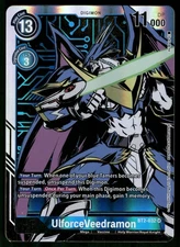 UlforceVeedramon (Alternate Art) Super Rare Release Special Booster 1.5 BT2-032