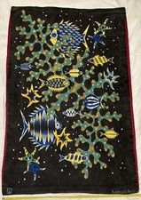  Tapisserie murale vintage 70s Jean Picart le Doux . tapisserie d'Aubusson. 