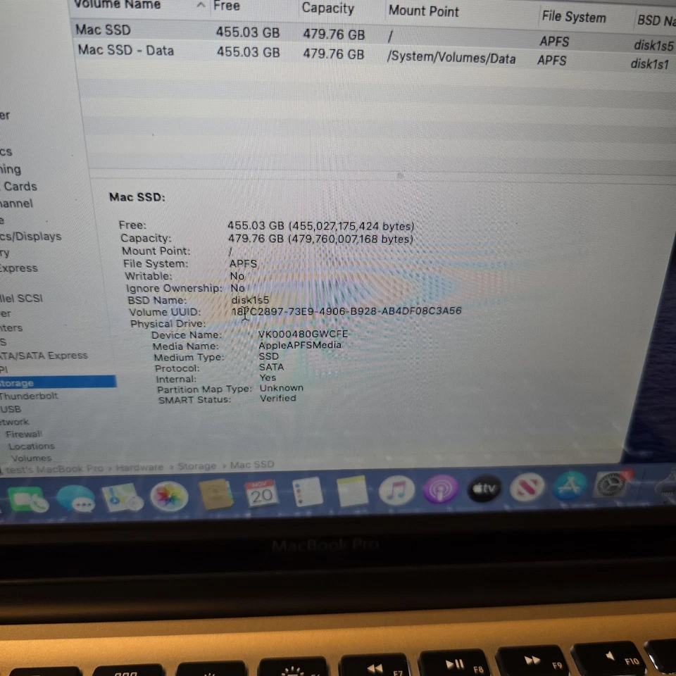 Apple MacBook Pro 13-inch 8GB RAM 480gb SSD Mid 2012 2.5GHz Intel Core I5,  - Image 4 of 4