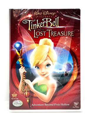 WALT DISNEY ~ TINKERBELL & THE LOST TREASURE DVD ~ ADVENTURE BEYOND PIXIE HOLLOW