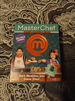MasterChef Family Cooking Game Bite-Sized Edition - 8 Kid-Tested Recipes