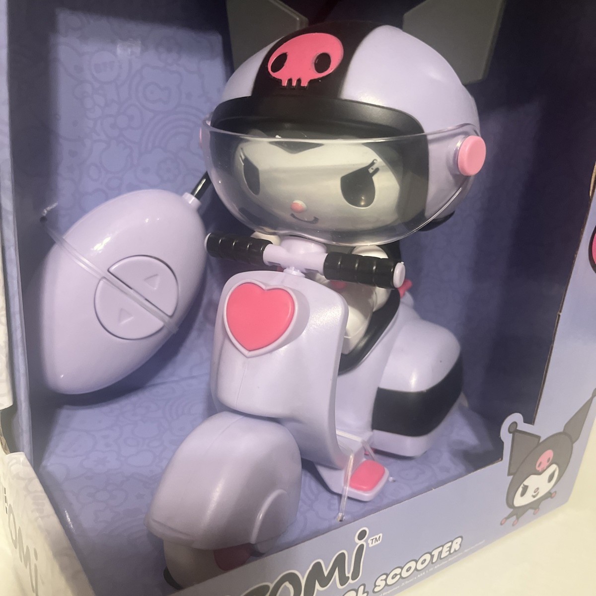 Sanrio Kuromi Remote Control Scooter RC Toy 27MHz Ages 8+ Licensed