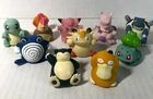 Vintage Pokemon LOT of 10 Sliders OddzOn Roller Ball Figures 1999 Mewtwo Psyduck