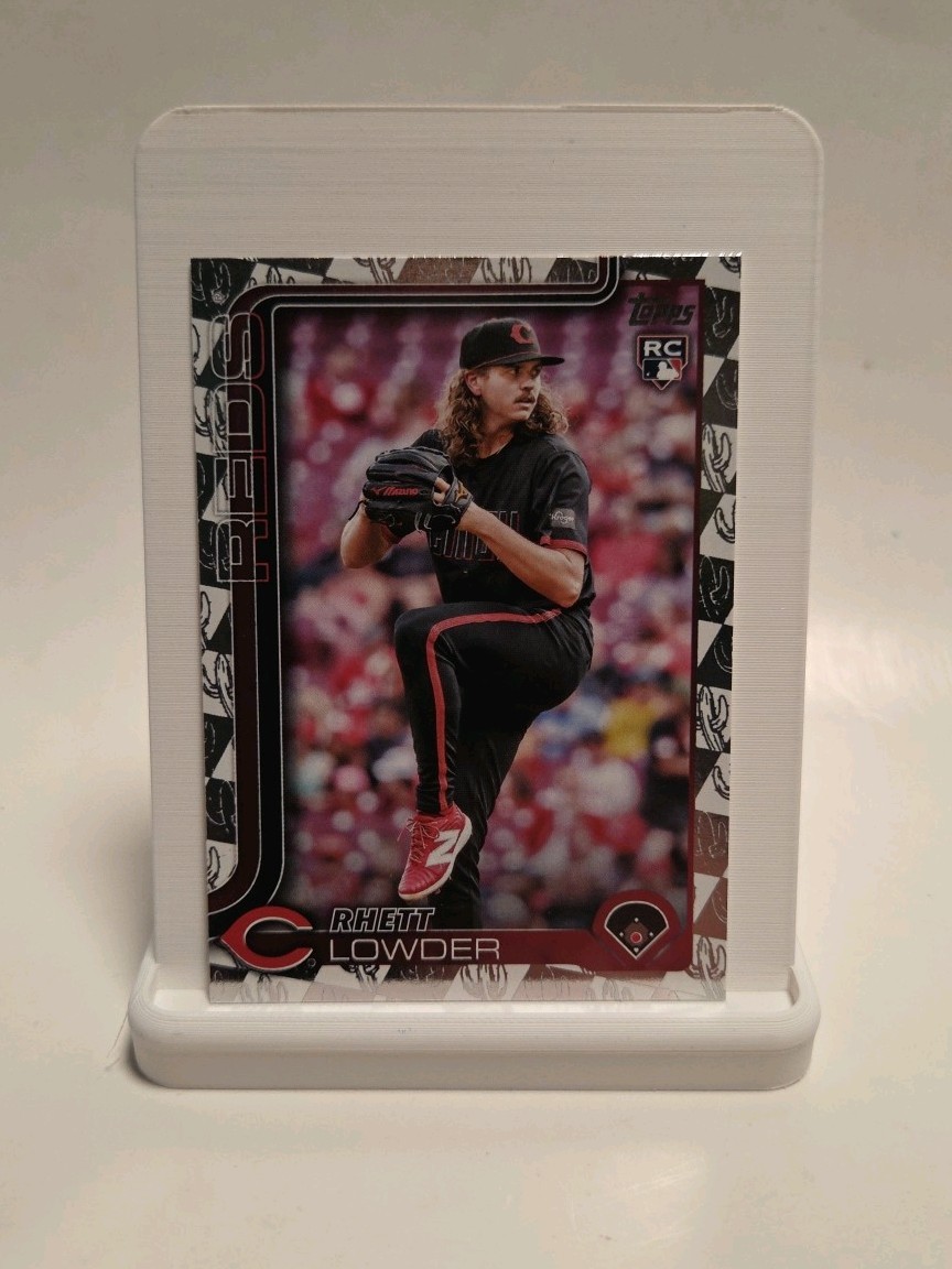 2025 Topps Series 1 - Rhett Lowder #205 Spring Training (RC)