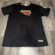 Red Canoe Lockheed Short Sleeve Black Extra Large, Made in USA