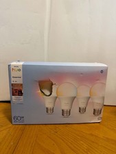 Philips Hue Essential A19 E26 Smart Bulb 800lm 8.8W 4-Pack Color