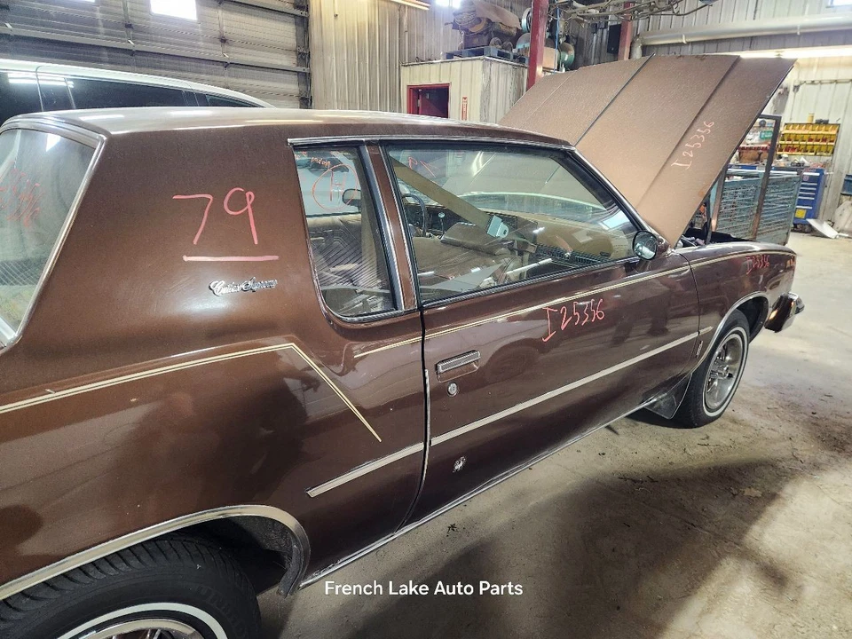 Conjunto de puerta delantera derecha pasajero manual marrón se adapta a 78-80 CUTLASS 1271875 Foto 2 de 4