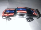 1974 HOT WHEELS Chrome Mustang Stocker - Nice Condition American Flag