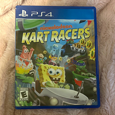 GameMill Nickelodeon Kart Racers Racing Game for PS4, E-Everyone