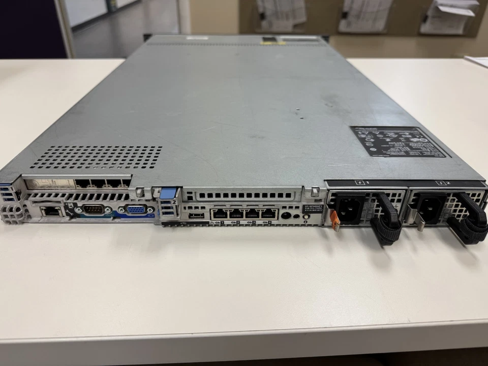 Dell Poweredge R610 1U Dual Xeon 5550 2.66Ghz 32GB DDR3 Win Server 2016 DC Rails - Image 2 of 4