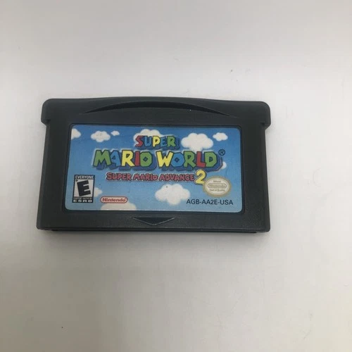 Super Mario World -Super Mario Advance 2: Game Boy Advance Authentic Gba