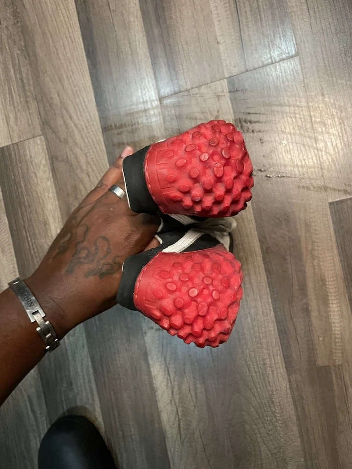 Puma King Football Style Vintage Leather Sneakers Size sz 8 - Image 4 of 4