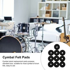 20Pcs Cymbal Felt Washer Pads Stand Replacement Parts Drum Set Accessory Non