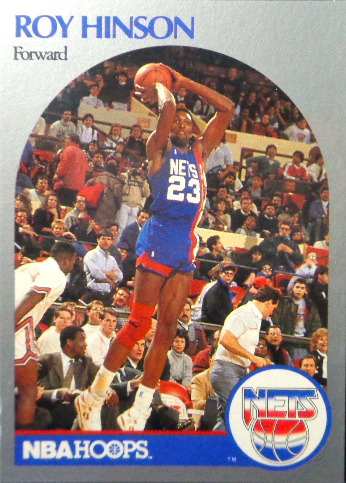 90' Hoops Basketball Roy Hinson #198 New Jersey Nets EX-A577